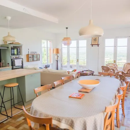 Maison Entre Lot Et Correze Panorama Exceptionnel بيت للعطل